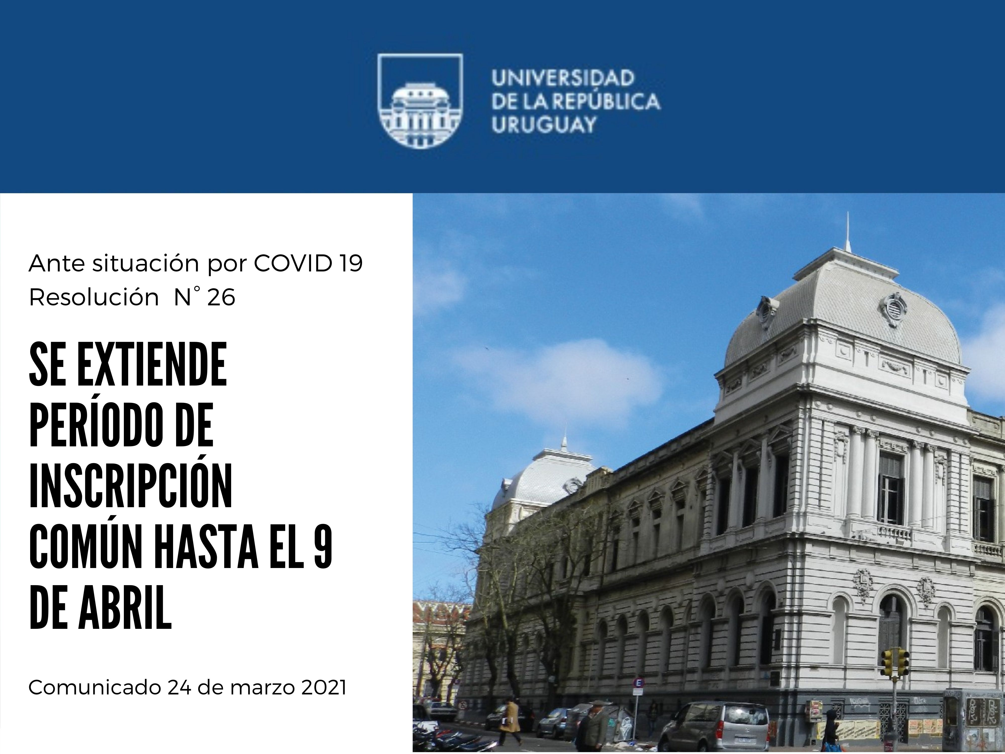 cup comunicado 26 rector