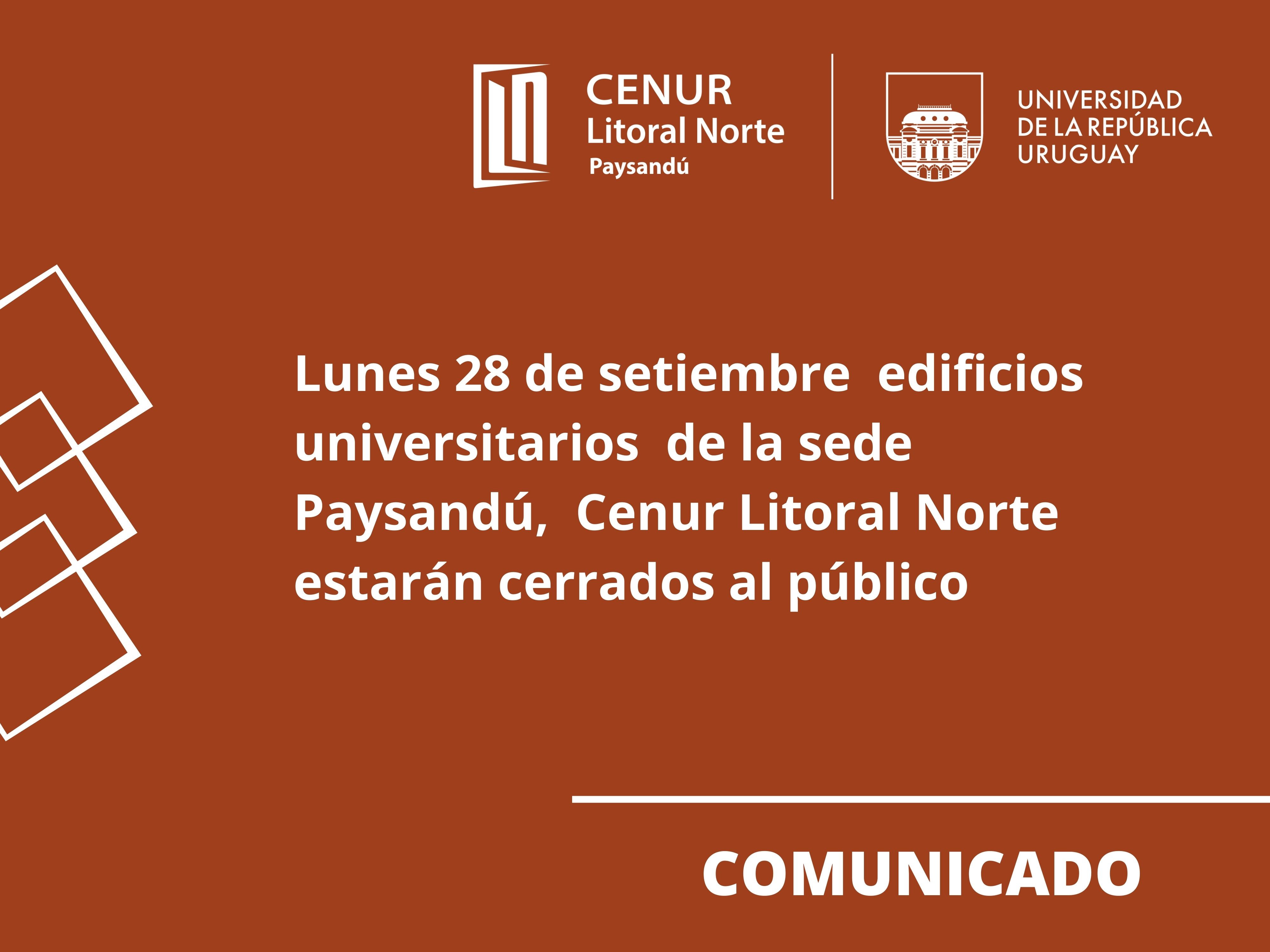 edificios cerrados 28 de setiembre