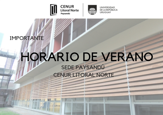 CUP horarioverano