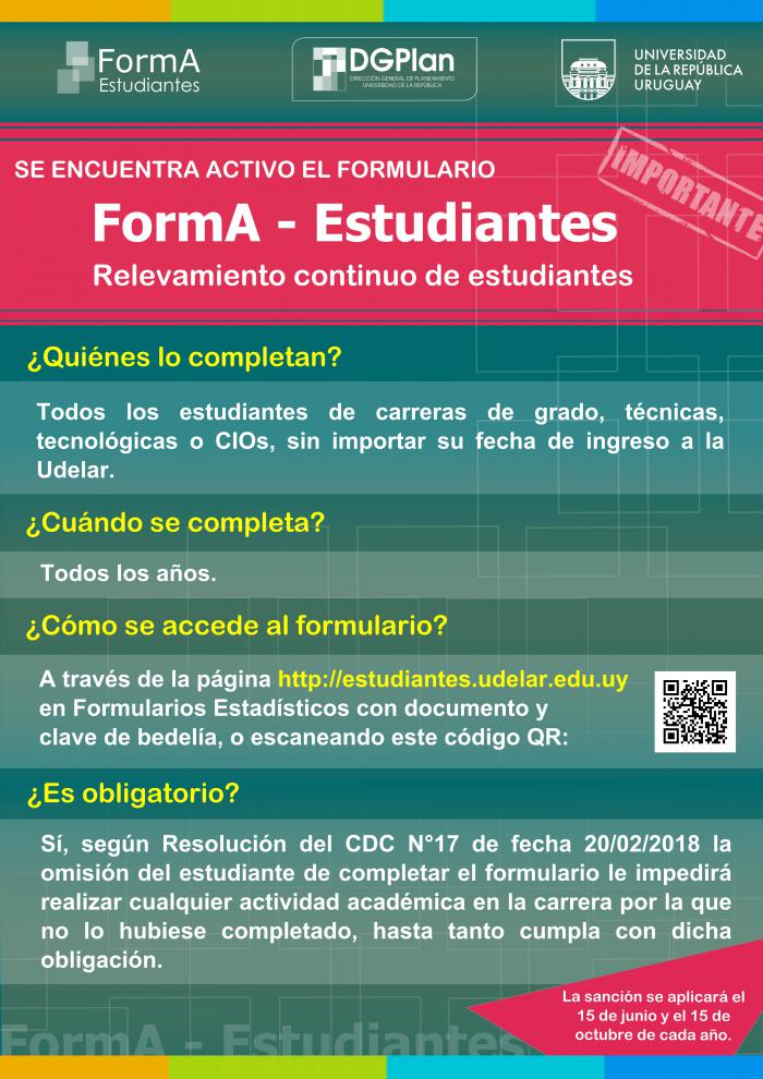 formulario estadístico