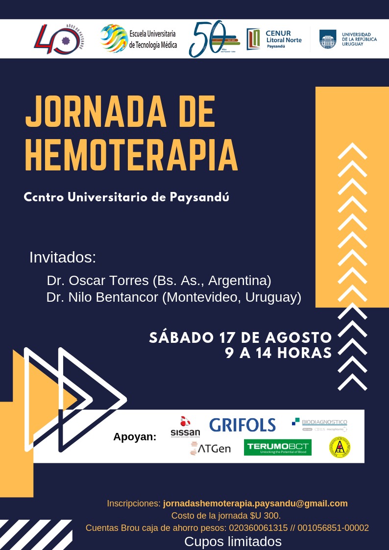 Jornada Hemoterapia 2019