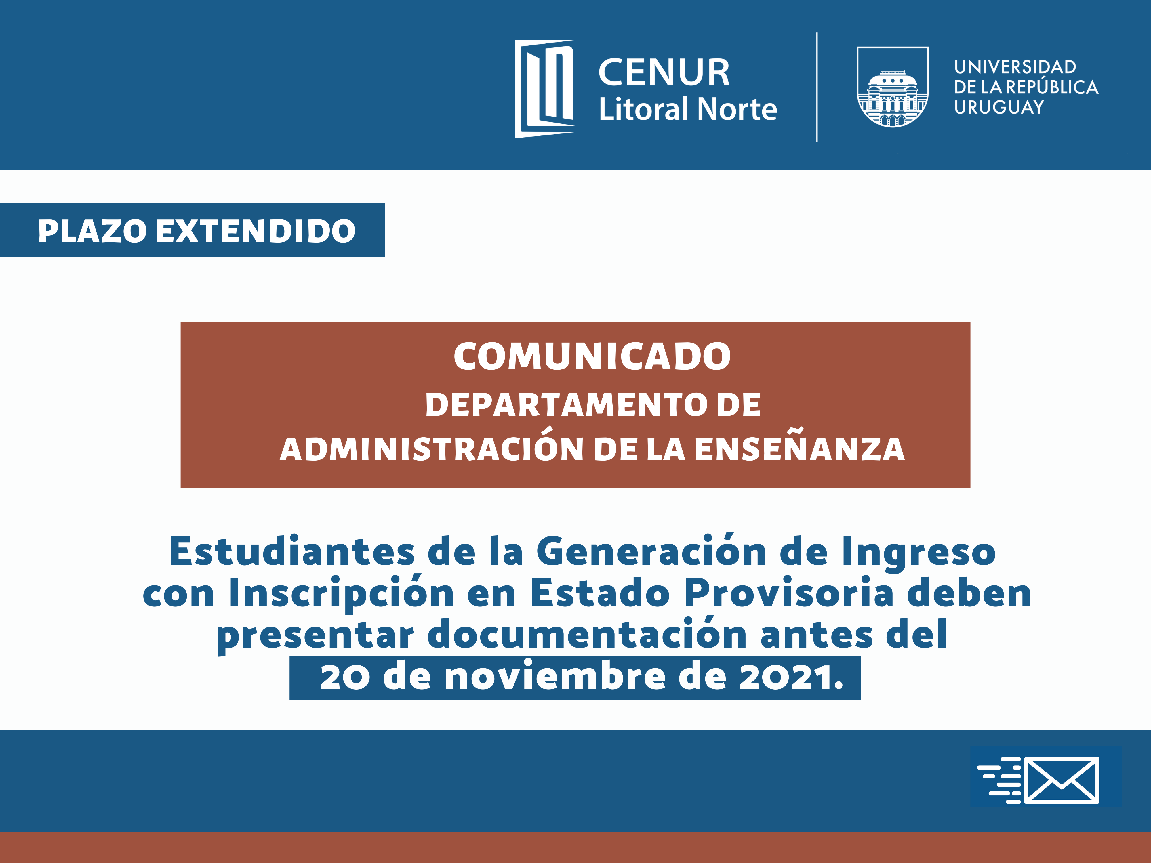 Extensión de plazo