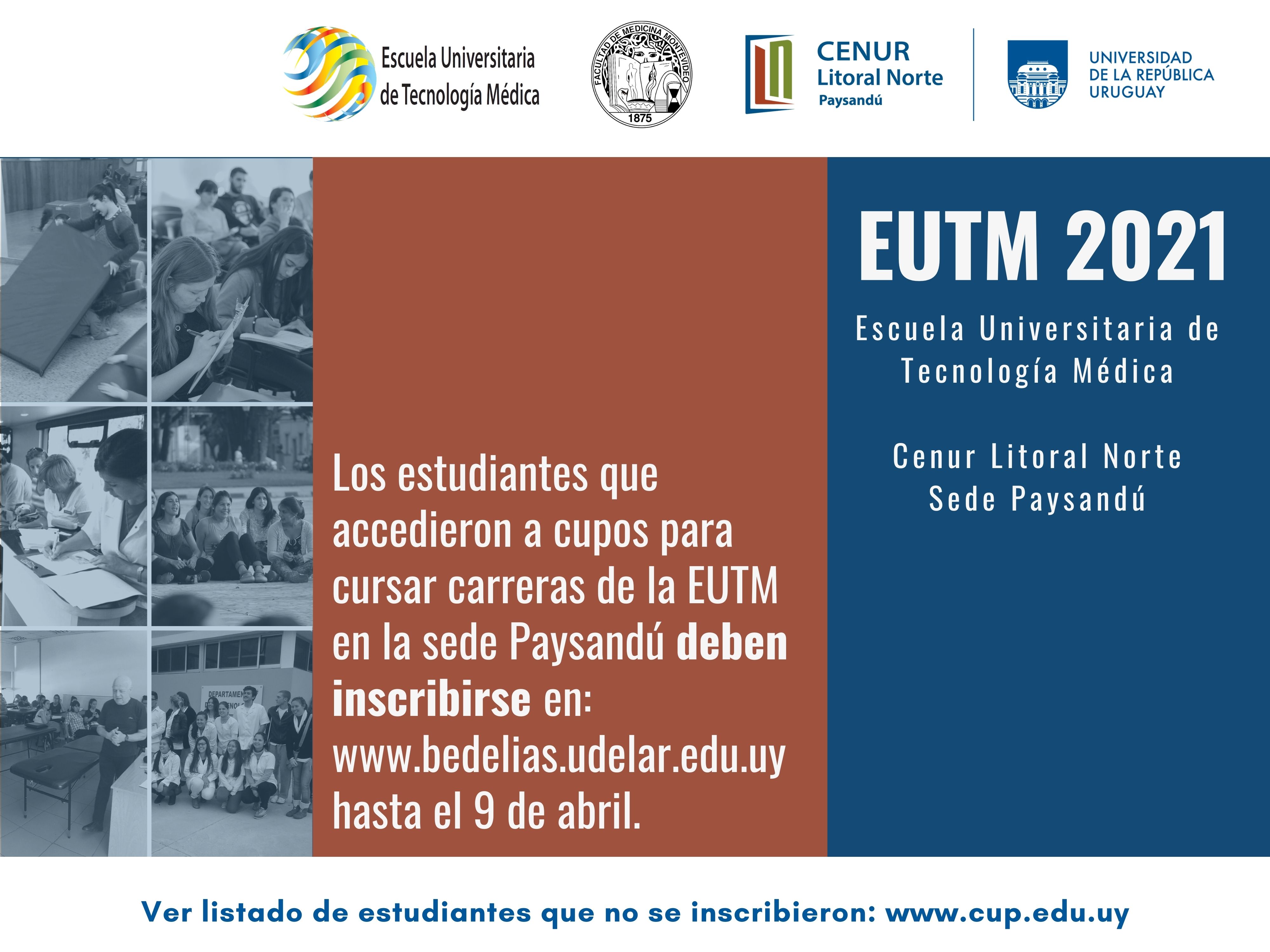 pendientes eutm