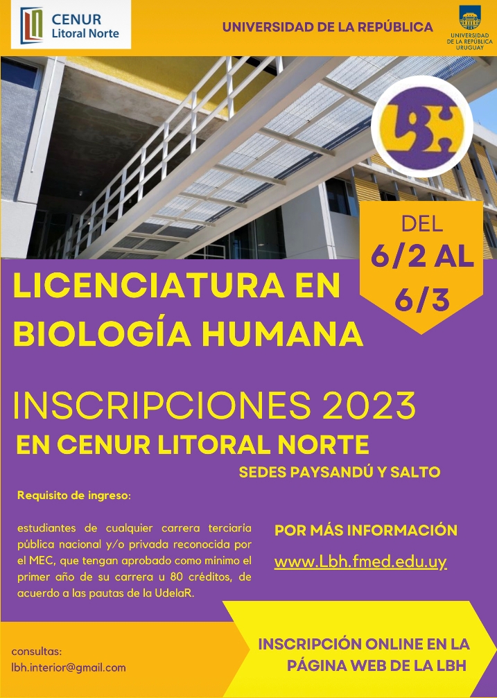 Biología Humana 2023