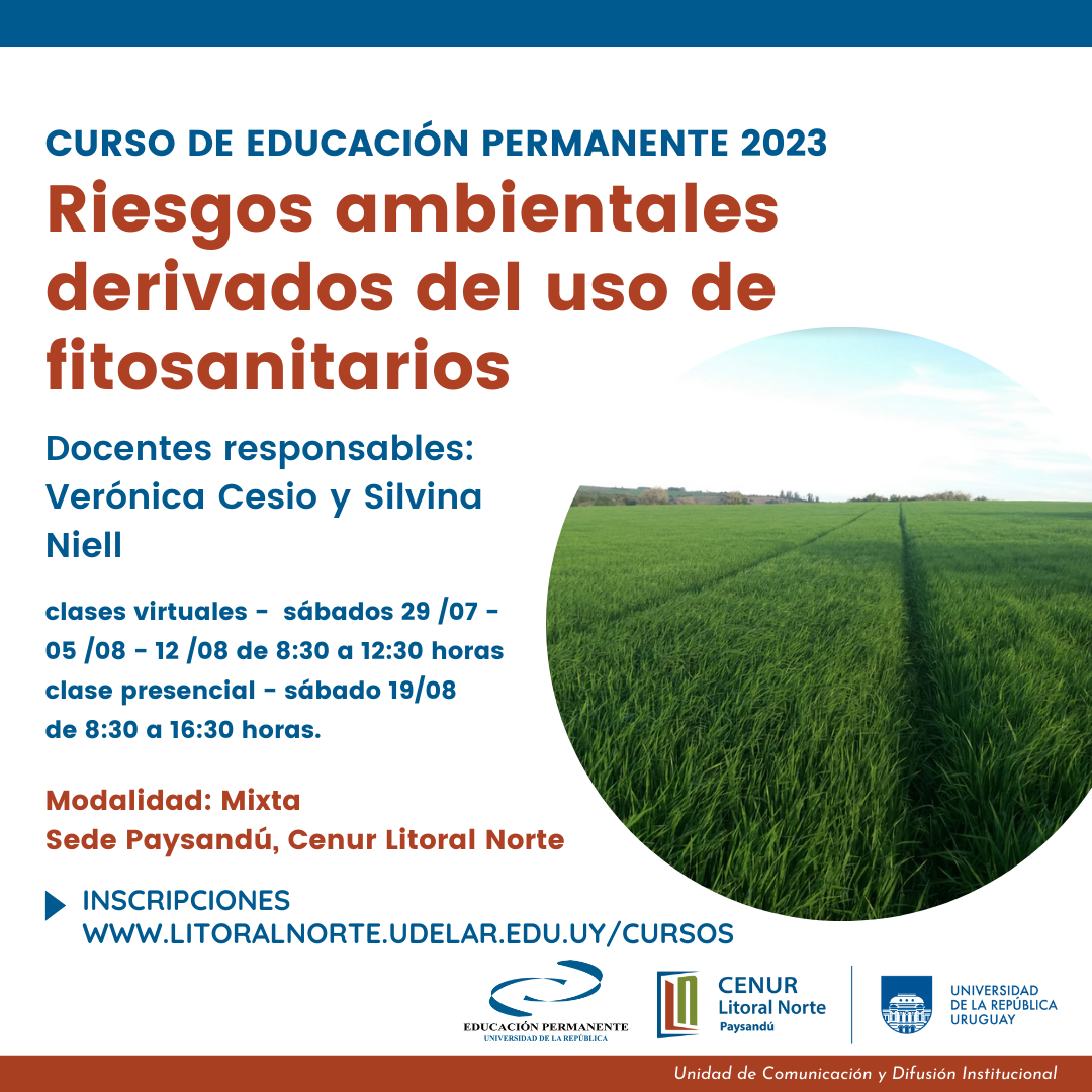 Curso EP Riesgos ambientales derivados del uso de fitosanitarios