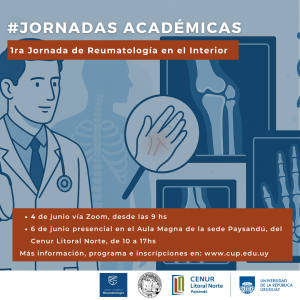 1ra Jornada de Reumatología en el Interior