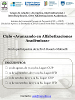Afiche Ciclo 2018 1