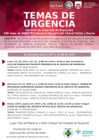 Afiche Temas de Urgencia
