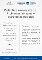 Afiche didactica universitaria