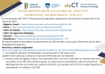 Aviso inicio cursos CIO CT 10 de Marzo