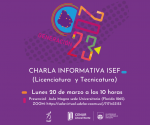 Charla informativa isef fb