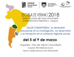 Escuela de verano 2018