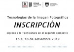 Inscripciones Foto