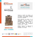 Invitación Muestra Proyecto Barrio Portuario Paysandú