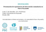 Invitación presentación 11 de diciembre