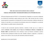 Invitación taller octubre
