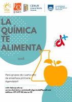 LA QUÍMICA TE ALIMENTA Afiche 1