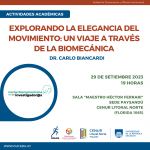 Noche Iberoamericana de ls investigadors BIOMECANICA