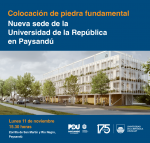 Piedra Fundamental NUEVA SEDE PAYSANDU UDELAR POST1