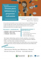 Prensa para bibliotecas y proyectos culturales