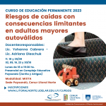 Riesgos de caídas con consecuencias limitantes