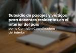 Subisidio viáticos CCI