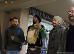 Murga La Disonante realizó un flashmob en el centro de la ciudad.