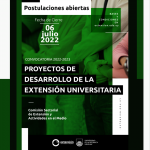 desarrollo de la extensión