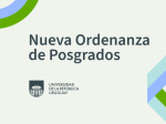 ordenaza de postgrados udelar2025
