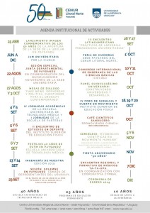 AGENDA DE ACTIVIDADES 2019