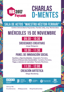 Afiche Charlas DMentes