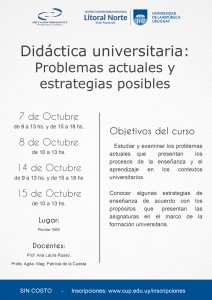 Afiche didactica universitaria