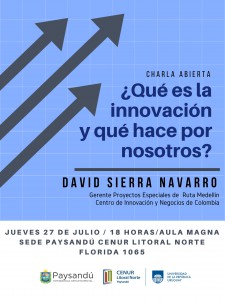 Charla Innovación