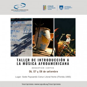 Copia de Taller Introducción a la Música Afroamericana