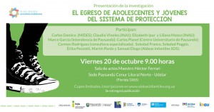 El egreso de adolescentes