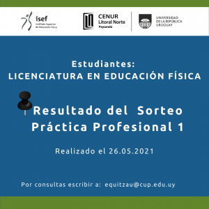 Isef sorteo PP1