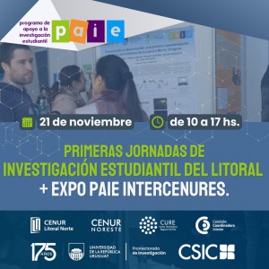 Jornadas Investigacion Estudiantil y PAIE 2024