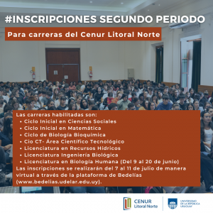 Placa inscripciones segundo periodo final final