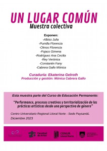 Un lugar común exposición