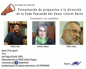 actividad de difusión