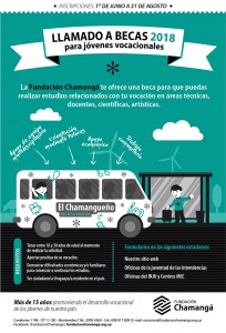 afiche llamado 2018