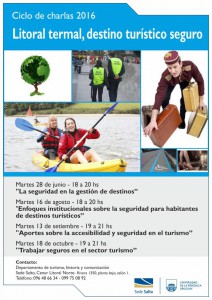 afiche Ciclo seguridad turismo 2016