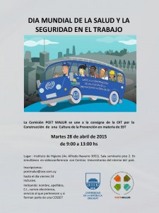 afiche  dia mundial salud 2015
