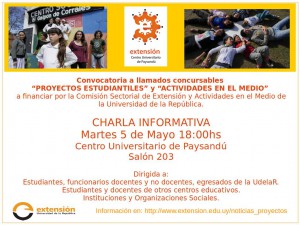 afiche llamados