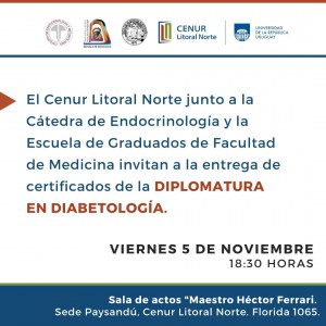 certificados diabetología invitación
