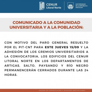 comunicado 14 09 CenurLN 3