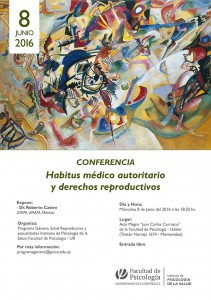 conferencia habitus medico autoritario y derechos reproductivos
