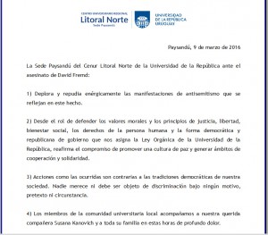 declaración fremd