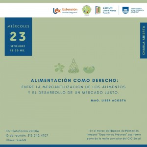 derecho alimentación charla
