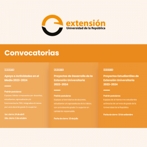 eXTENSIÓN ig convocatorias